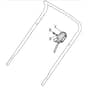 461 PD - 2010 - 299482243/M10 - Mountfield Rotary Mower Throttle Diagram