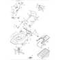 461R PD - 2006-2007 - 294487043/MO6 - Mountfield Rotary Mower Handle Diagram