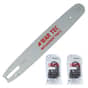 WAR TEC 16" - Guide Bar 3/8" - 063" - 3003 000 6113 - (D025) & 2 Chains