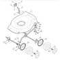 462 HP - 2010 - 299481233/M10 - Mountfield Rotary Mower Deck Diagram