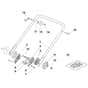 462 PD - 2008-2009 - 294485038/UM8 - Mountfield Rotary Mower Lower Handle Diagram