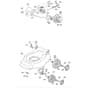 462 PD - 2008-2009 - 294485038/UM8 - Mountfield Rotary Mower Wheels Diagram