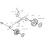46 HP - 2002 - 23-3581-71 - Mountfield Rotary Mower Wheels Diagram