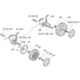 46 HP - 2003 - 23-3581-72 - Mountfield Rotary Mower Wheels Diagram