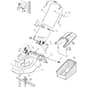 46 HP - 2005 - 23-3581-74 - Mountfield Rotary Mower Handle Diagram
