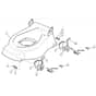 46 HP H - 2006 - 294484033/MO6 - Mountfield Rotary Mower Deck Diagram