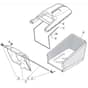 46 HP H - 2006 - 294484033/MO6 - Mountfield Rotary Mower Grass Bag Diagram