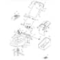 46 PD - 2004 - 23-3681-73 - Mountfield Rotary Mower Handle Diagram