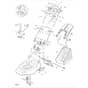 46 PD ES - 2003 - 23-3698-72 - Mountfield Rotary Mower Handle Diagram