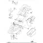 46 PD ES - 2004 - 23-3698-73 - Mountfield Rotary Mower Handle Diagram