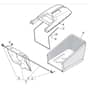 46 PD ES - 2005 - 294485923/MOU - Mountfield Rotary Mower Grass Bag Diagram