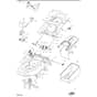 46 PD H - 2004 - 23-3603-73 - Mountfield Rotary Mower Handle Diagram