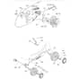 46 PD H - 2004 - 23-3603-73 - Mountfield Rotary Mower Wheels Diagram