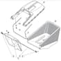 46 R HP - 2006 - 294486043/MO6 - Mountfield Rotary Mower Grass Bag Diagram
