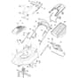 46 R PD ES - 2003 - 23-3798-72 - Mountfield Rotary Mower Grass Bag Diagram