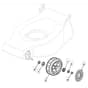 46 R PD ES - 2005 - 294885923/MOR - Mountfield Rotary Mower Wheels Diagram