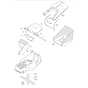 480R - 2005 - 12-5704-82 - Mountfield Rotary Mower Blade Diagram