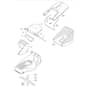480R - 2006-2007 - 292505023/MOR - Mountfield Rotary Mower Blade Diagram