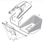 480R - 2006-2007 - 292505023/MOR - Mountfield Rotary Mower Grass Bag Diagram