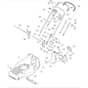 480R - 2006-2007 - 292505023/MOR - Mountfield Rotary Mower Handle Diagram