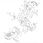 480R ES - 2005 - 12-5798-82 - Mountfield Rotary Mower Handle Diagram