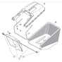 4810 R HP - 2008 - 294486043/M08 - Mountfield Rotary Mower Grass Bag Diagram