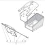 4820 HP - 2012 - 299481023/MTF - Mountfield Rotary Mower Grass Bag Diagram