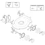 4820 HP - 2014-2022 - 299481123/MTF - Mountfield Rotary Mower Deck Diagram