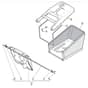 4820 HP - 2014-2022 - 299481123/MTF - Mountfield Rotary Mower Grass Bag Diagram