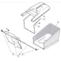 4820 PD BW - 2008 - 294487023/M08 - Mountfield Rotary Mower Grass Bag Diagram