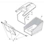 4820 PD INOX - 2009 - 291477023/M09 - Mountfield Rotary Mower Grass Bag Diagram