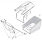 4830 HP - 2008 - 294484033/M08 - Mountfield Rotary Mower Grass Bag Diagram