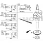 4830 HP - 2021-2022 - 299482238/MTF - Mountfield Rotary Mower Crankshaft Diagram