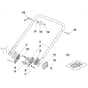 4830 PD - 2010 - 294485033/M09 - Mountfield Rotary Mower Lower Handle Diagram