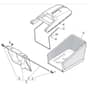 4830 PD INOX - 2009 - 291477033/M09 - Mountfield Rotary Mower Grass Bag Diagram