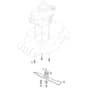 484 WS-B - 2017-2019 - 295496028/AMZ - Mountfield Rotary Mower Blade Diagram