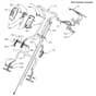 Masport 500 - 019053 - Aug 2010 7353386 - MSV Handle Assembly