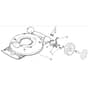 5010 HP - 2009 - 291501043/M09 - Mountfield Rotary Mower Deck Diagram