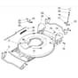 5010 PD SILENT - 2008 - 291552043/M08 - Mountfield Rotary Mower Deck Diagram