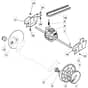 5010 PD SILENT - 2008 - 291552043/M08 - Mountfield Rotary Mower Transmission Diagram