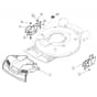 5020 PD - 2008 - 291502023/M08 - Mountfield Rotary Mower Mask Diagram
