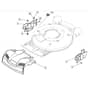 5030 PD INOX - 2008 - 291562033/M08 - Mountfield Rotary Mower Mask Diagram