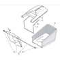 511 PD - 2006 - 294538043/MO6 - Mountfield Rotary Mower Grass Bag Diagram