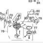 Genuine Ryobi RLM46173SME Gasket - 5131036739