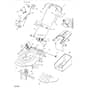 51 PD ES - 2005 - 23-5698-74 - Mountfield Rotary Mower Handle Diagram