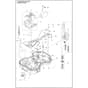 Husqvarna 520 EPOS - 970800803 - Chassis Lower