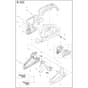 Husqvarna 522iHD60 - 970466002 - Housing