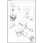 Husqvarna 525LK - 967148301 - Short Block