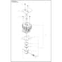 Husqvarna 525RXT Mark II - 970446701 - Cylinder Piston