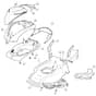 5310 PD - 2008 - 291572043/C - Mountfield Rotary Mower Chassis Diagram